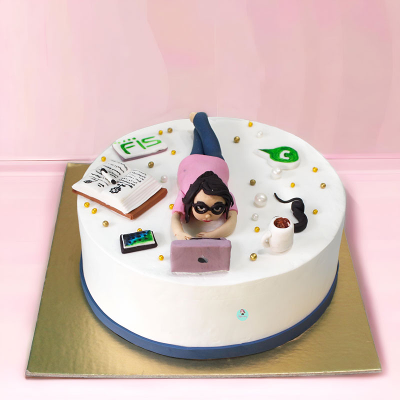 Girls-Work-From-Home-Cake